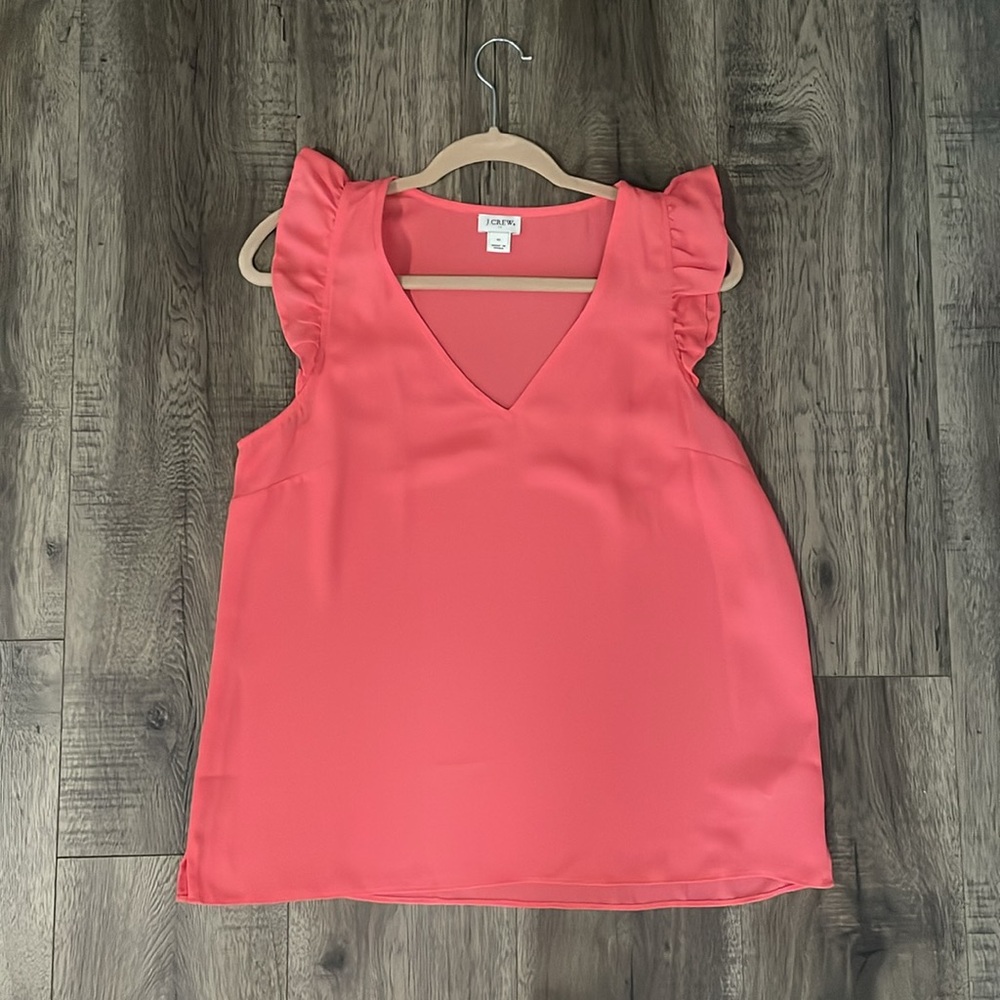 J. Crew sleeveless blouse